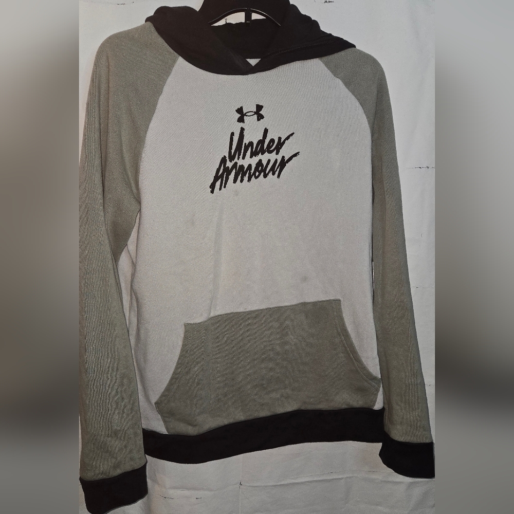 Under Armour Gray and Black Hoodie